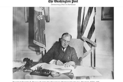 Thumbnail for the post titled: Kindred Spirits on the Left and Right Believe in a New Deal Fable