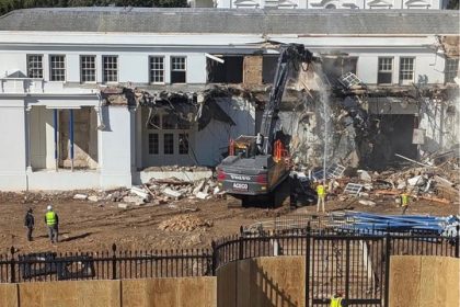 Thumbnail for the post titled: East Wing FDR’s White House Destroyed Today